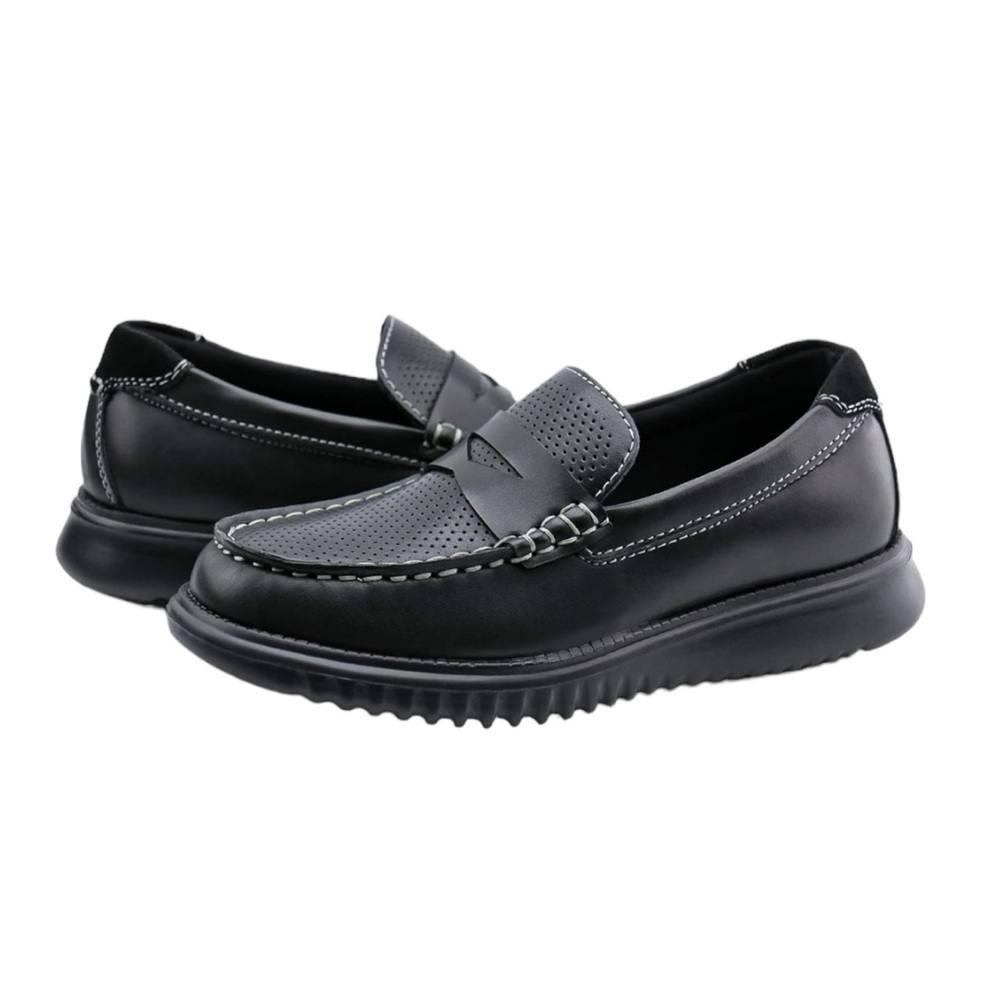 NWOT Boys Penny Loafers Kids Casual Slip On School Shoes Boys Moccasin